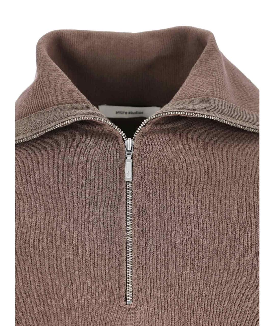 entire studios Коричневый хлопковый джемпер / свитер, фото 3