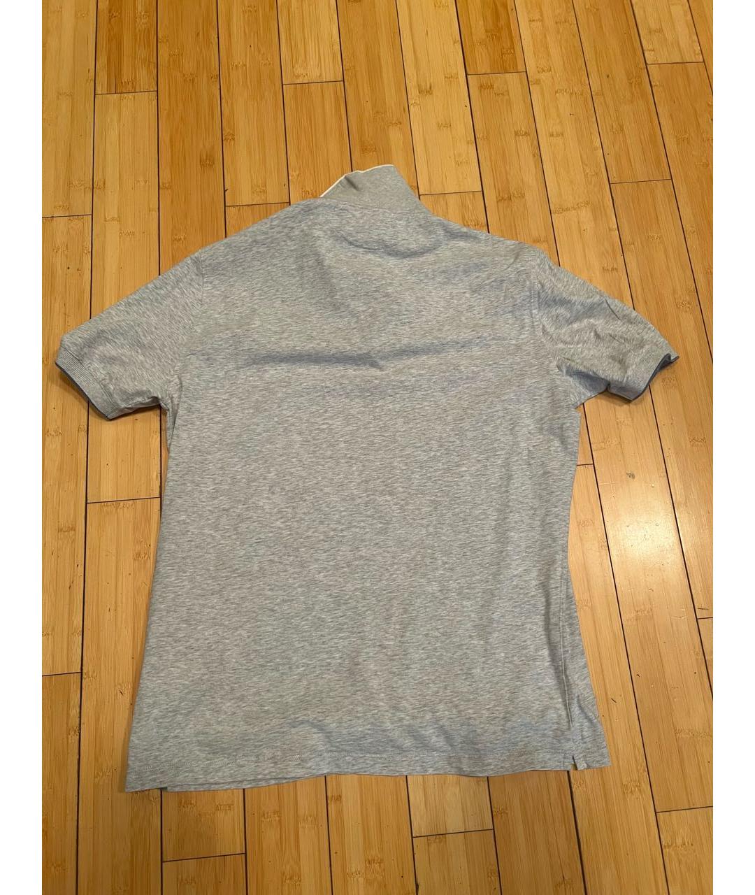 BRUNELLO CUCINELLI Серый хлопковый джемпер / свитер, фото 2