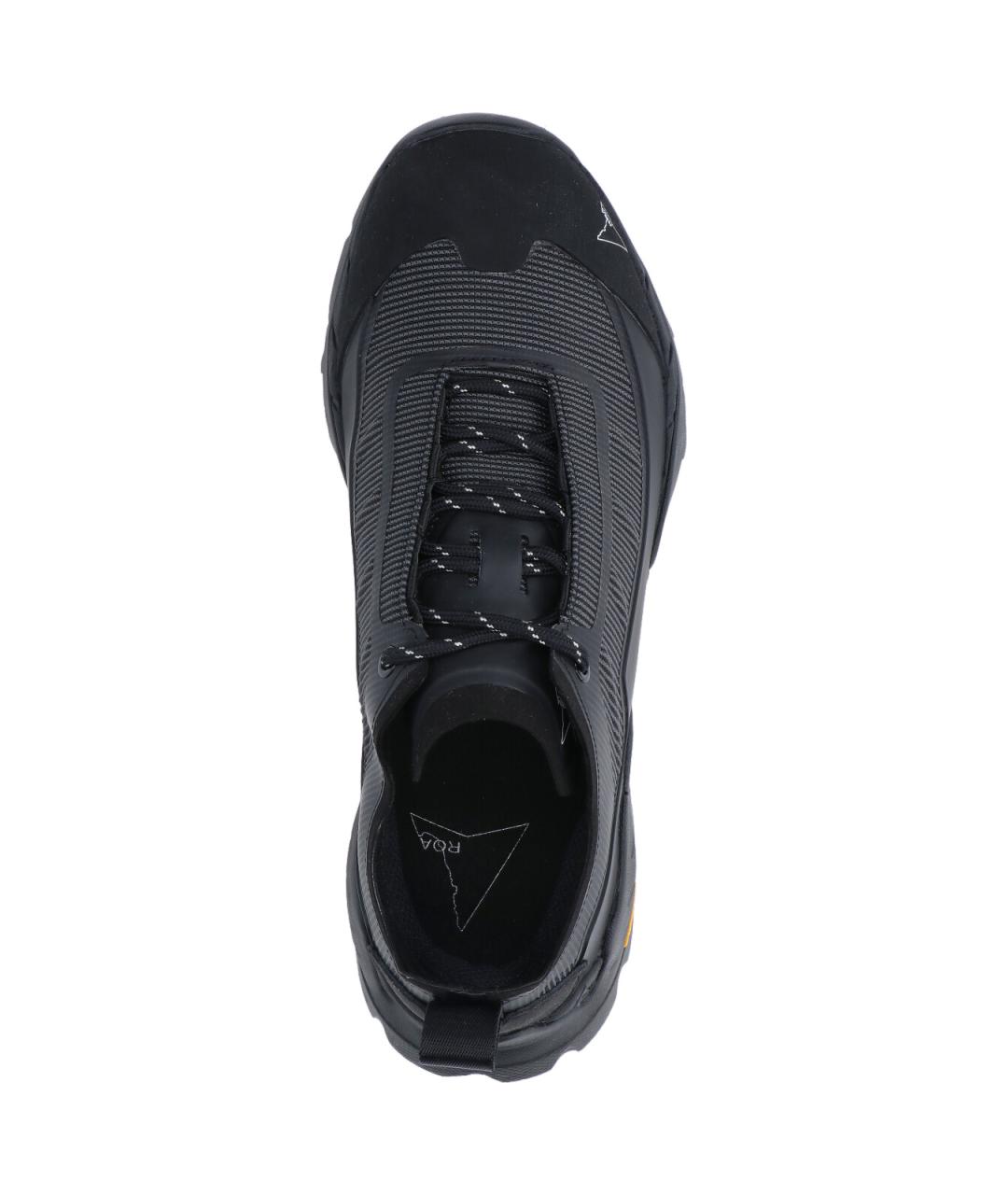 ROA Черные синтетические кроссовки, фото 5