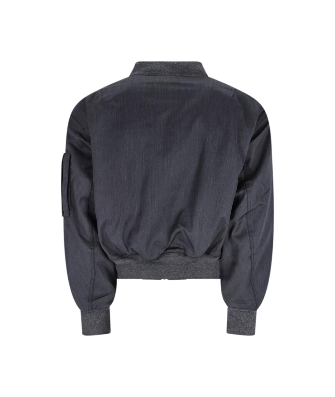 entire studios Серая полиэстеровая куртка, фото 2