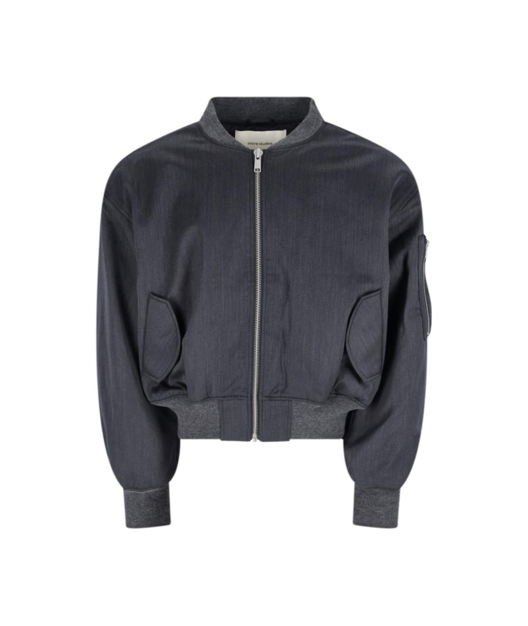 entire studios Серая полиэстеровая куртка, фото 1