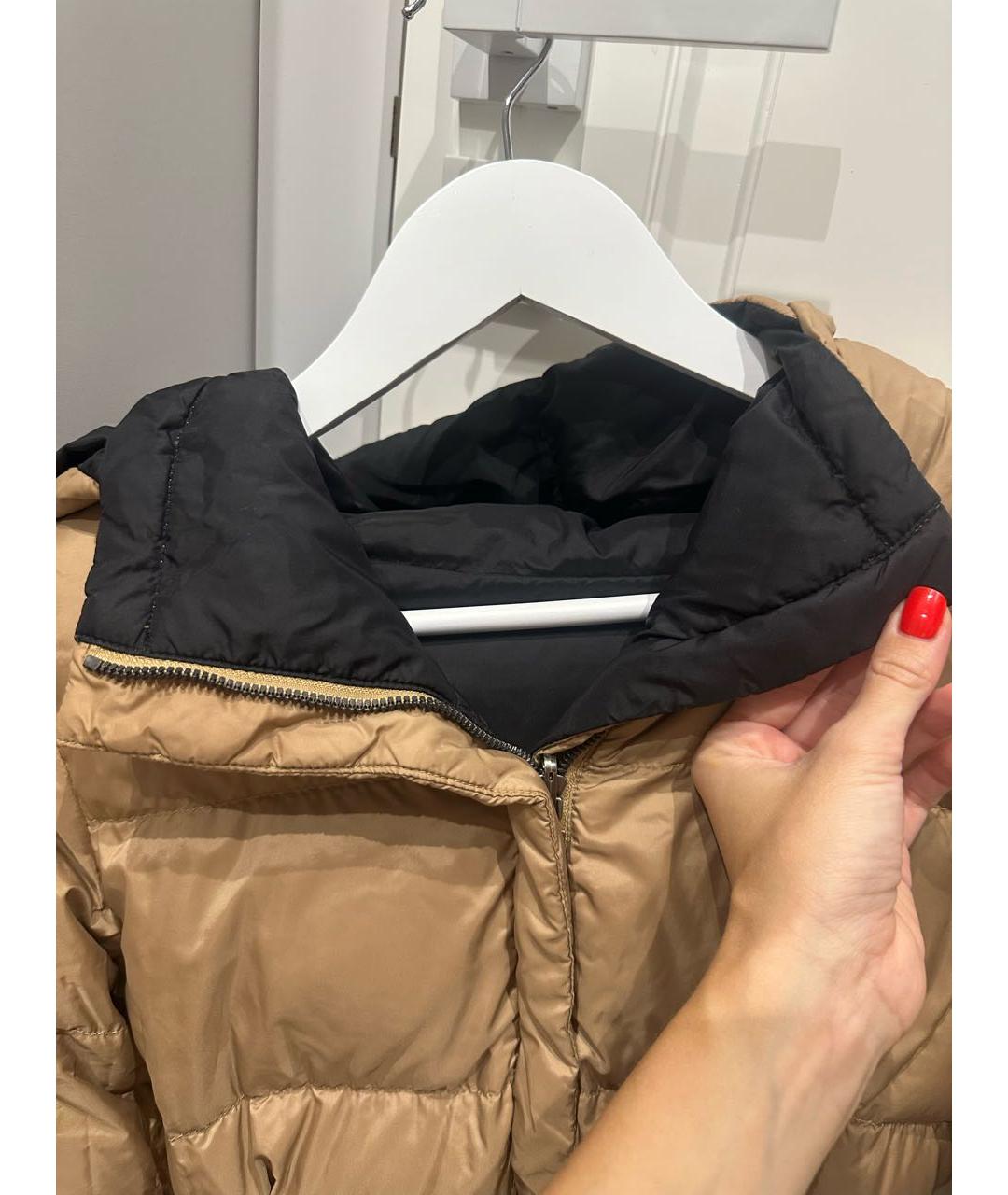 WEEKEND MAX MARA Бежевый пуховик, фото 8