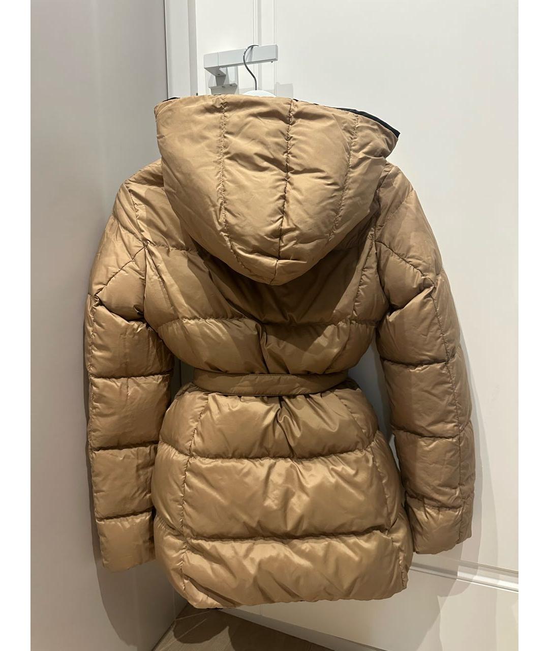 WEEKEND MAX MARA Бежевый пуховик, фото 7