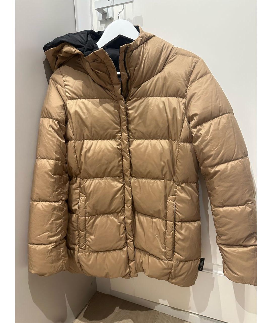 WEEKEND MAX MARA Бежевый пуховик, фото 2
