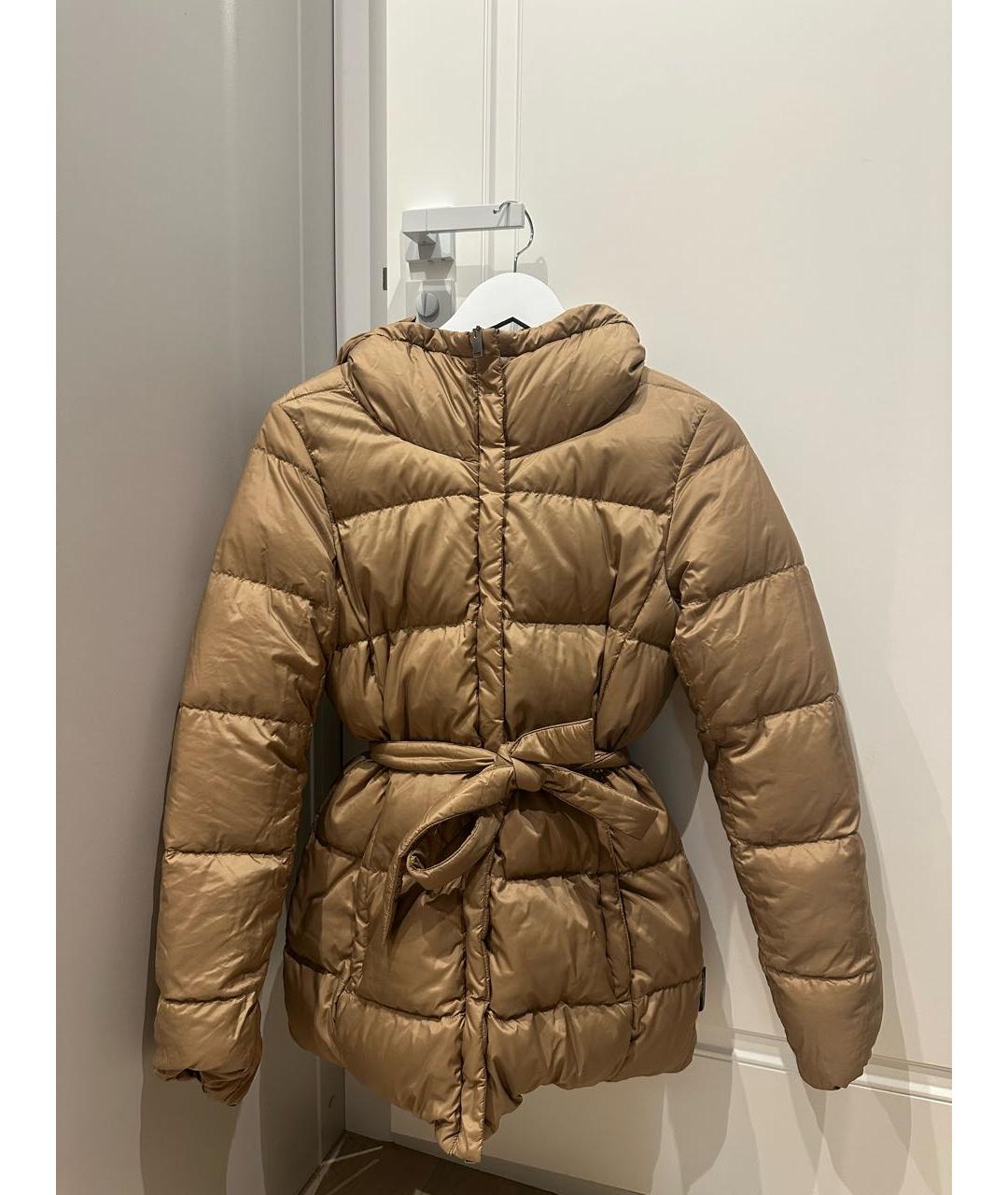 WEEKEND MAX MARA Бежевый пуховик, фото 9