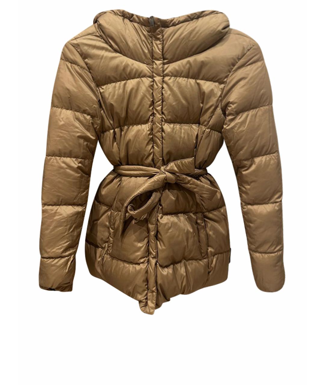 WEEKEND MAX MARA Бежевый пуховик, фото 1