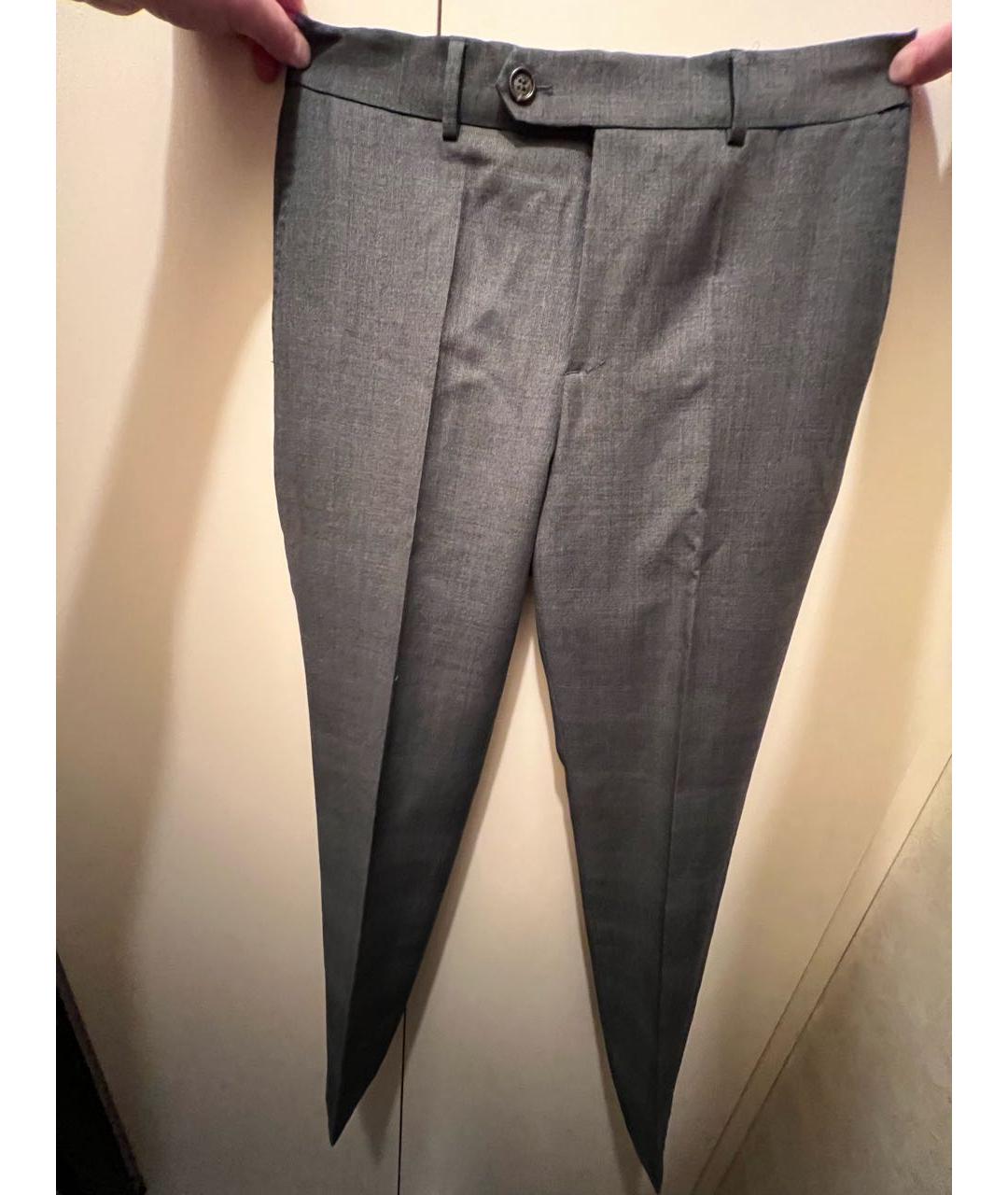 BRUNELLO CUCINELLI Антрацитовый повседневный костюм, фото 2
