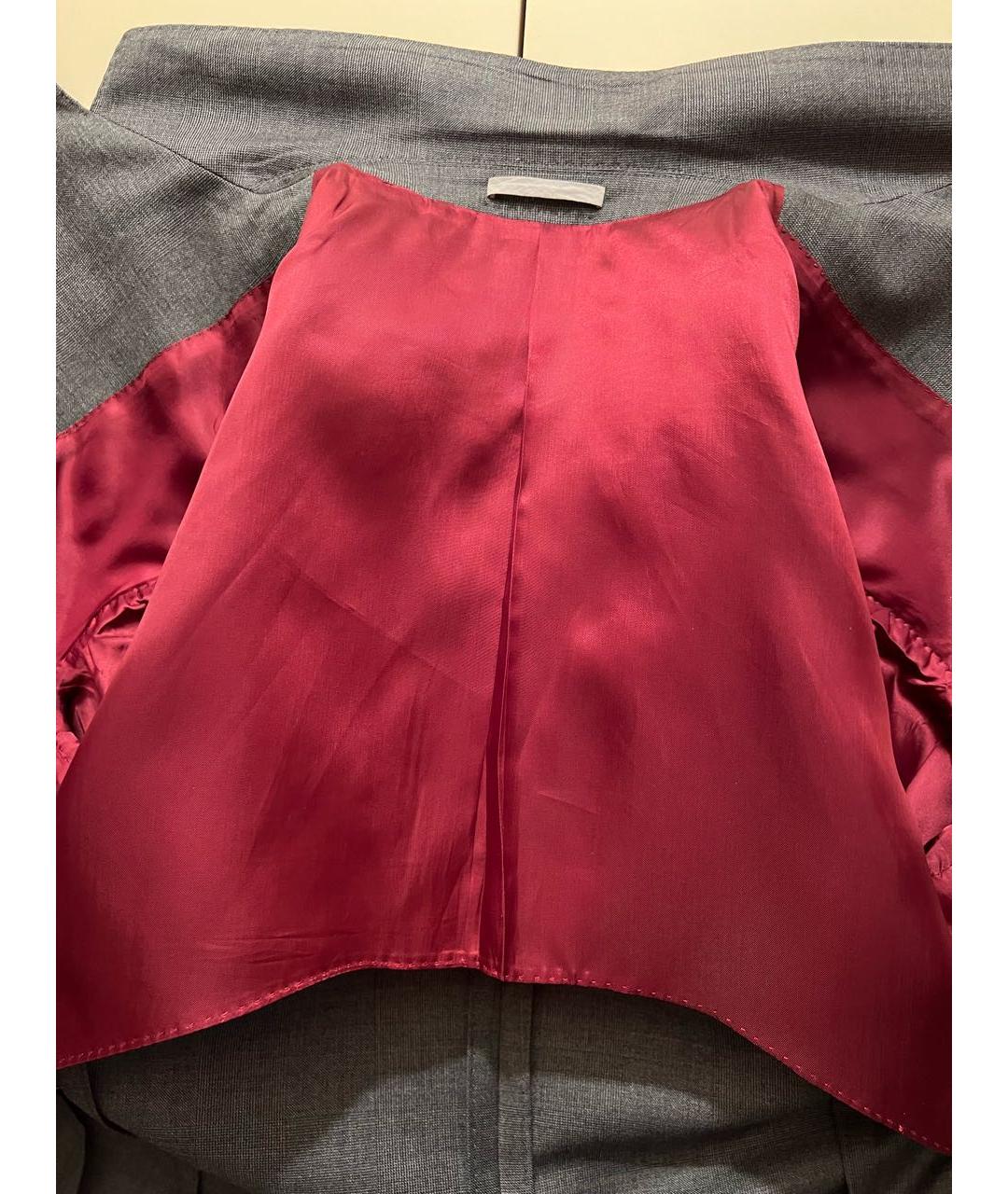 BRUNELLO CUCINELLI Антрацитовый повседневный костюм, фото 3