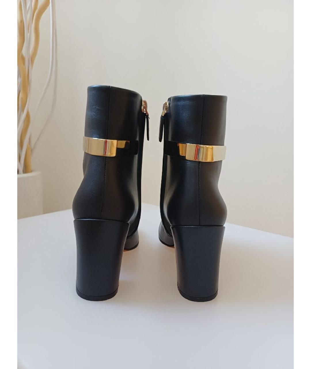 GIVENCHY Черные кожаные ботинки, фото 7