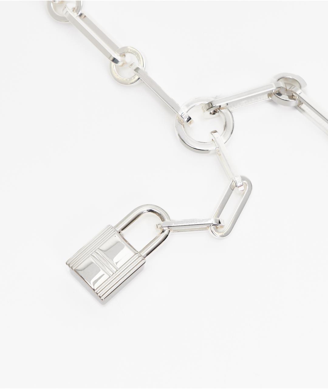 HERMES Серебряное серебряное колье, фото 3