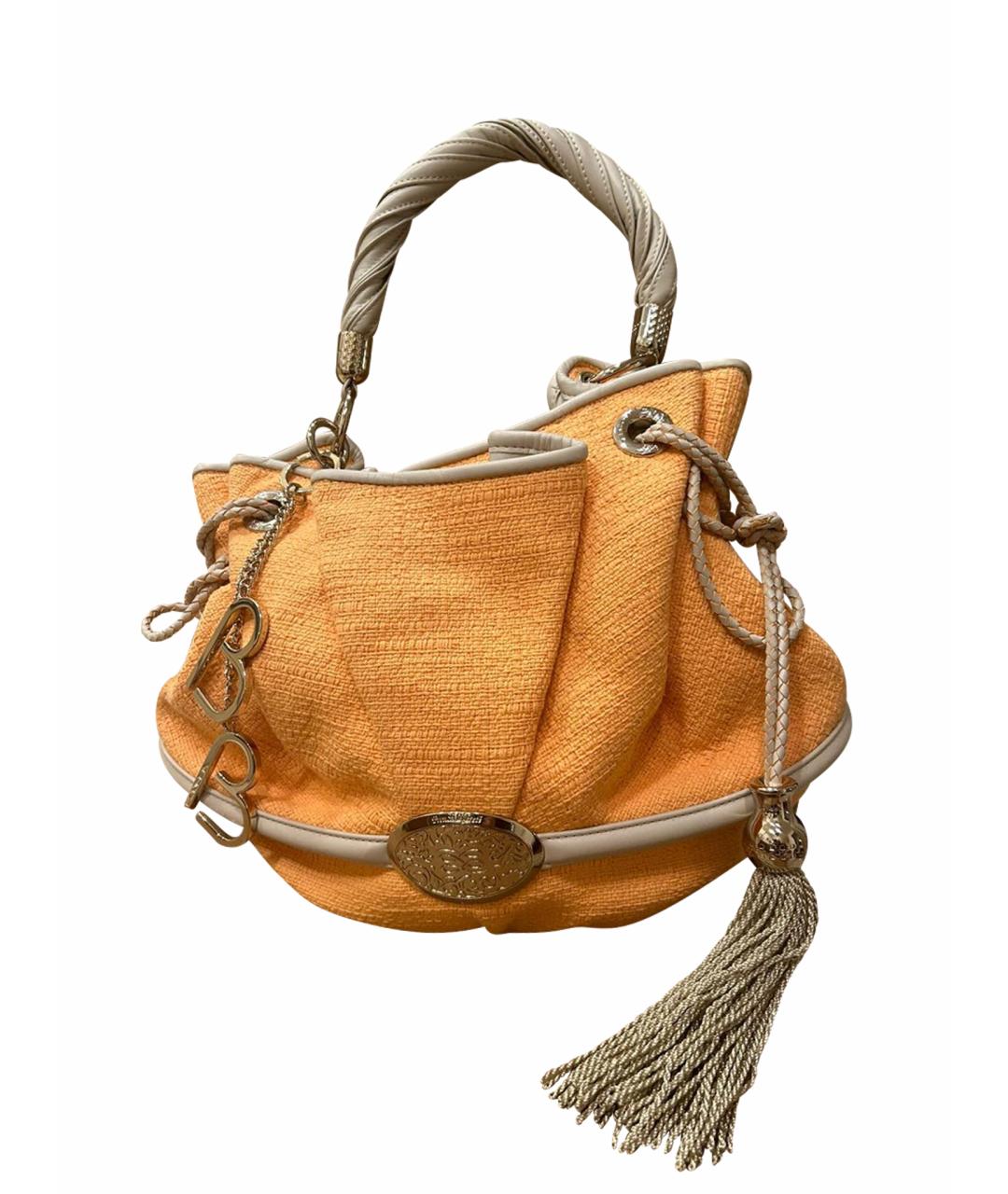 LANCEL Оранжевая кожаная сумка тоут, фото 1