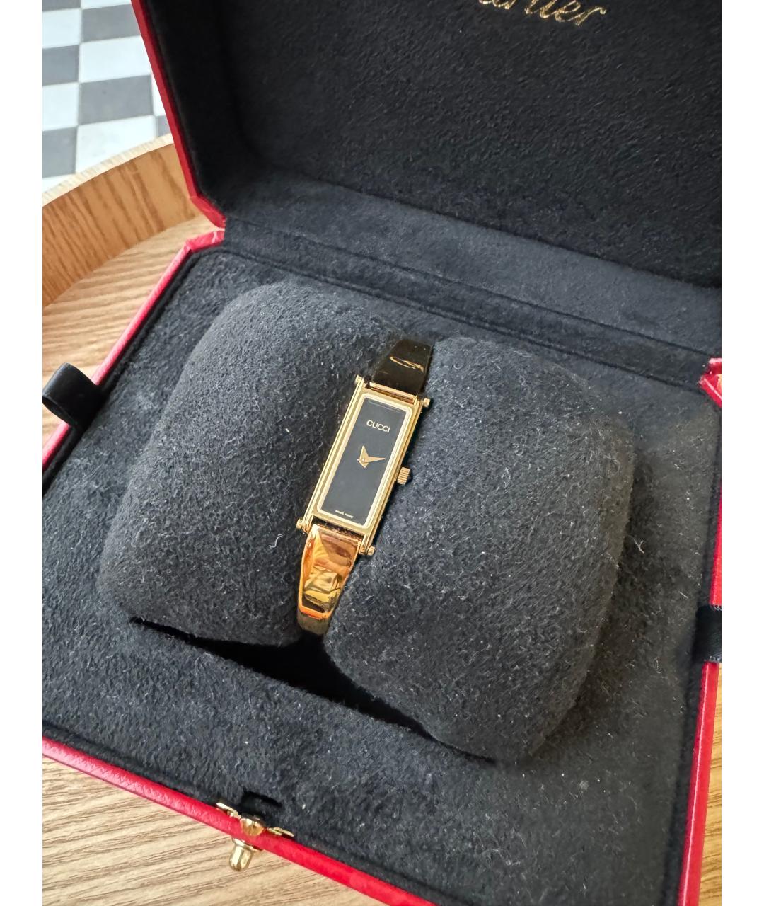 GUCCI Золотые часы из желтого золота, фото 5