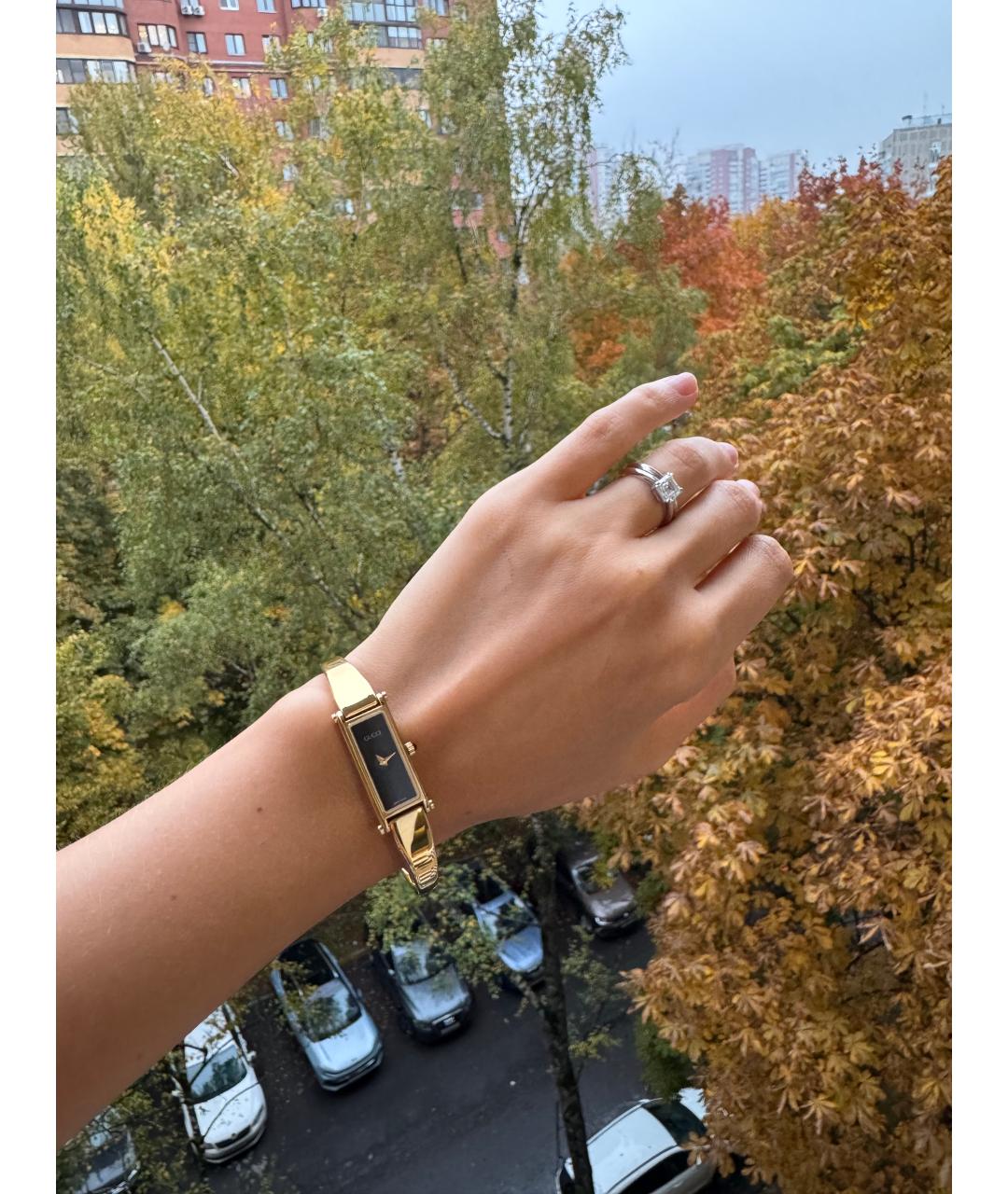 GUCCI Золотые часы из желтого золота, фото 4