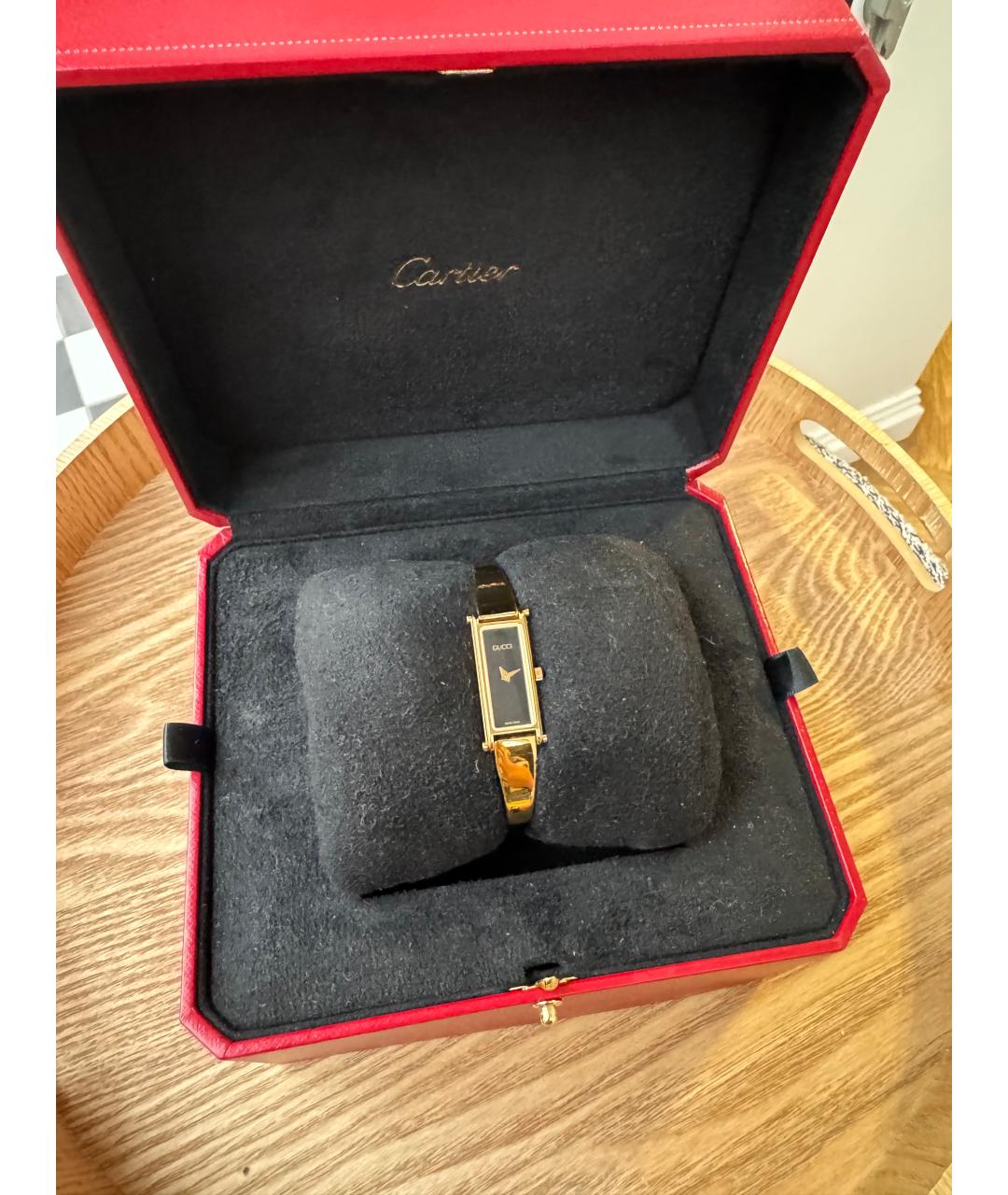 GUCCI Золотые часы из желтого золота, фото 2