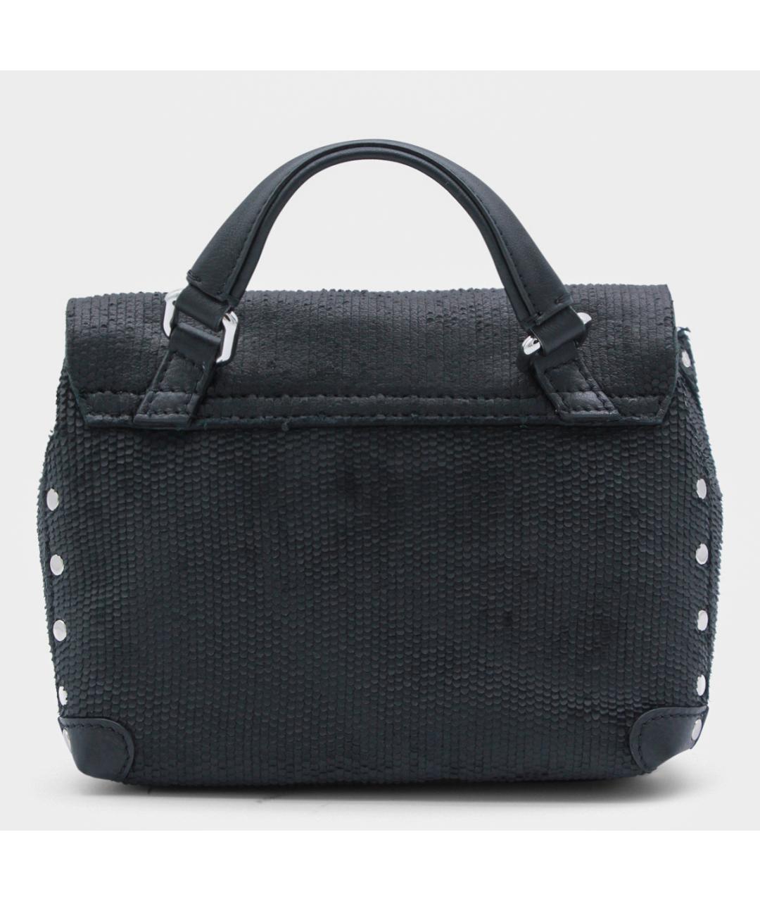 ZANELLATO Черная кожаная сумка через плечо, фото 3