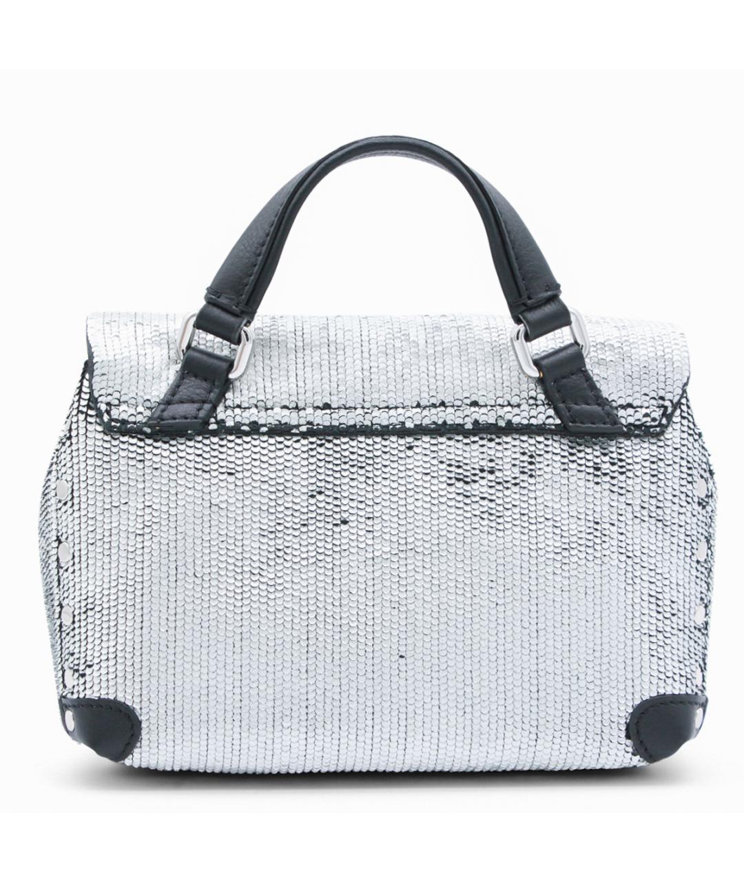 ZANELLATO Серебряная кожаная сумка тоут, фото 3