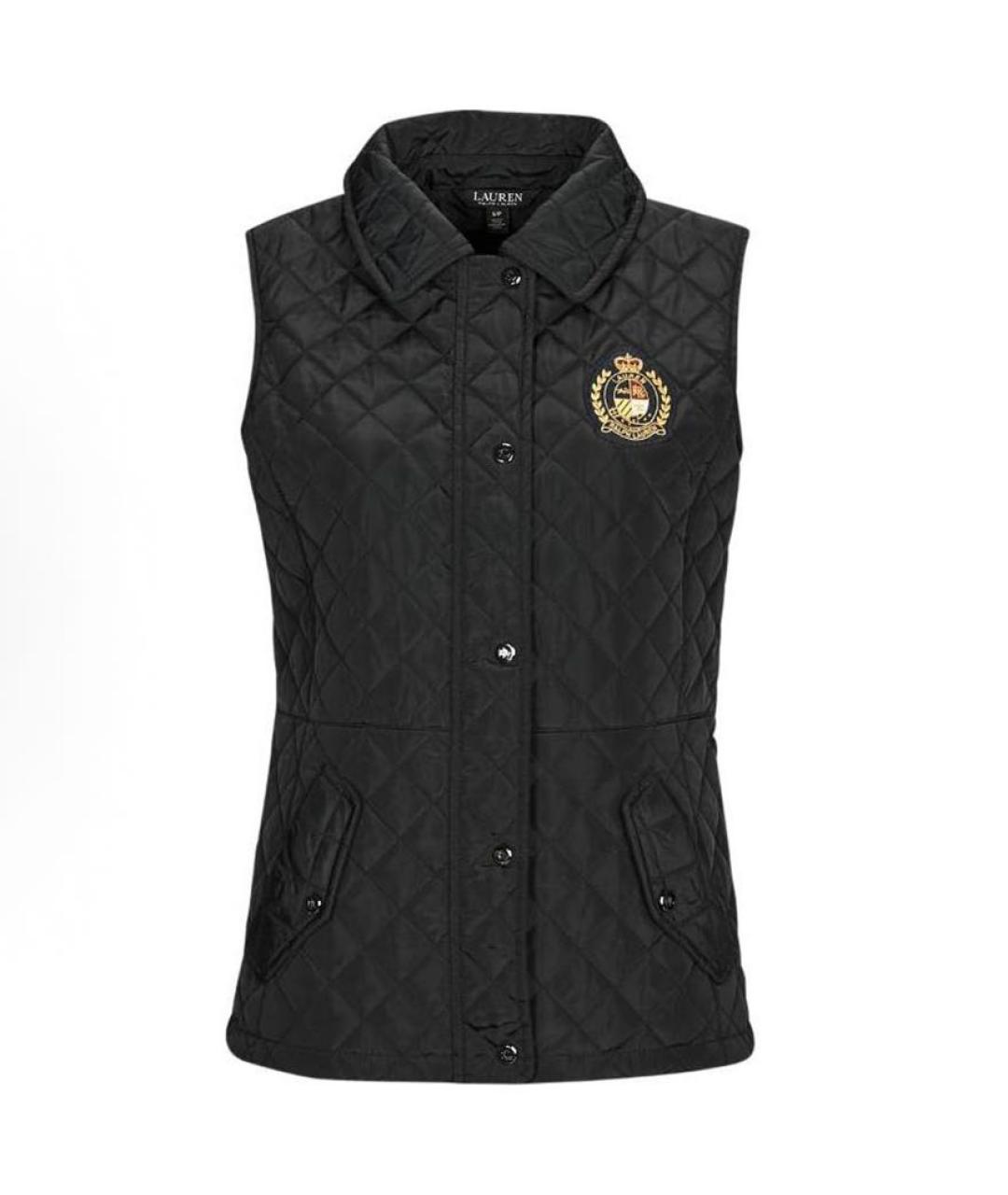 RALPH LAUREN Черный жилет, фото 1