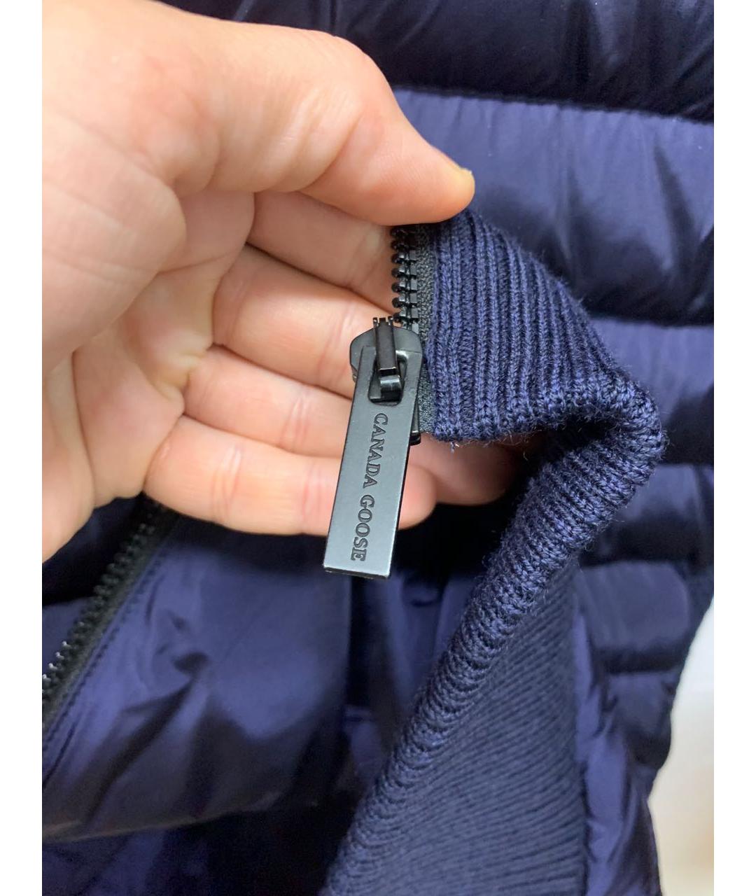 CANADA GOOSE Темно-синий жилет, фото 5
