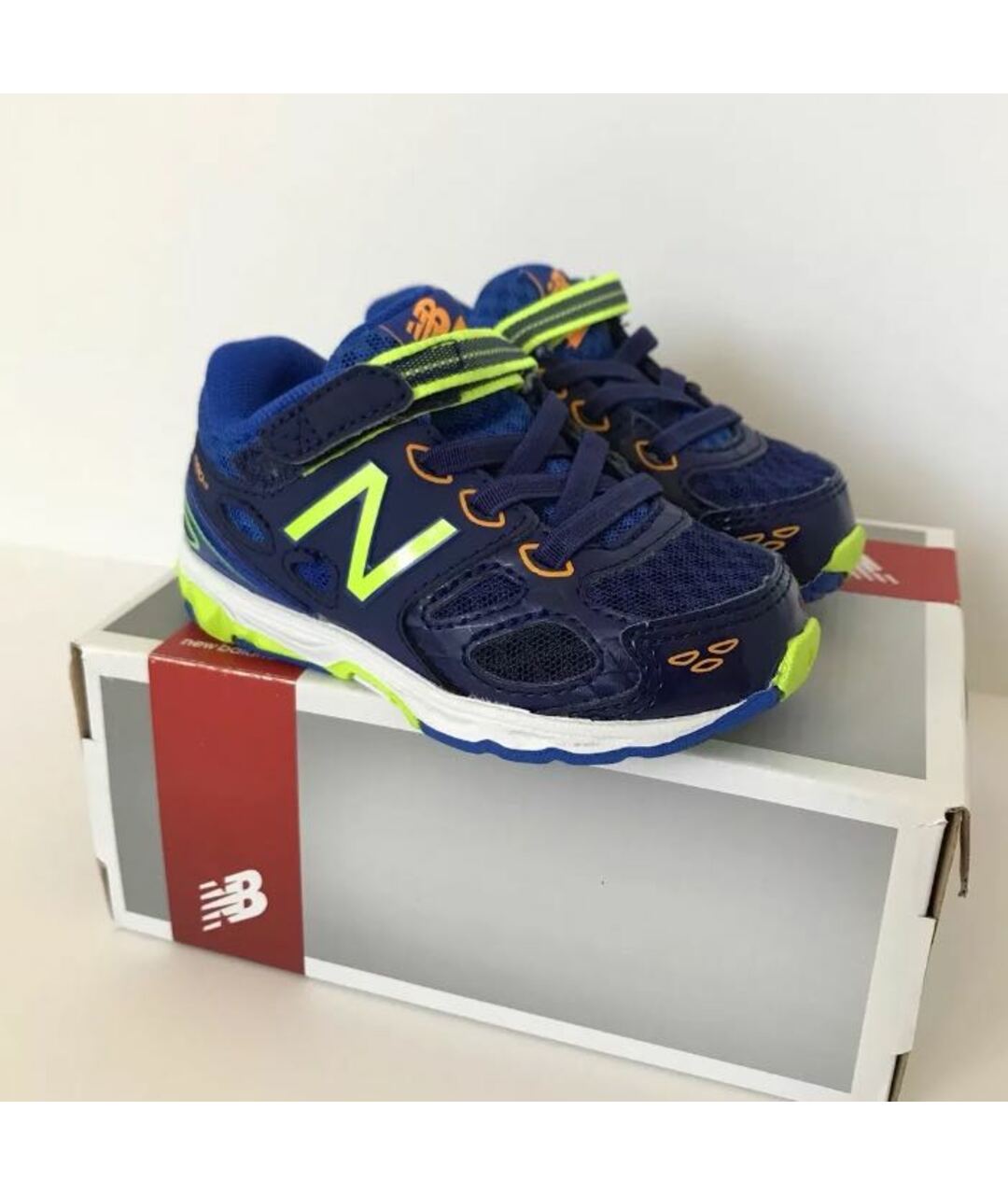 NEW BALANCE Синие текстильные кеды, фото 2