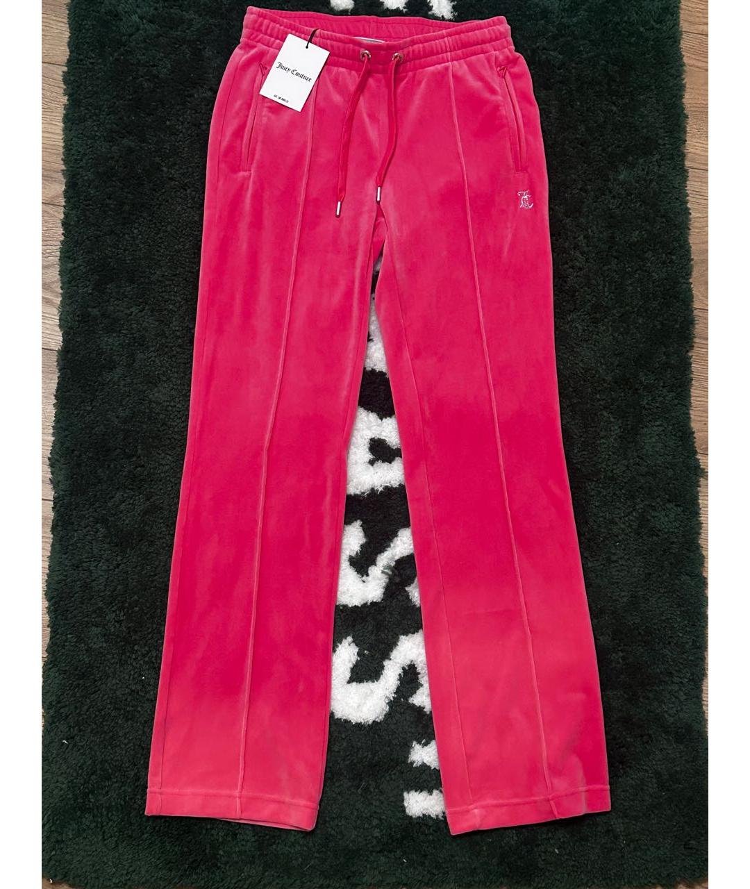 JUICY COUTURE Фуксия велюровый костюм с брюками, фото 2