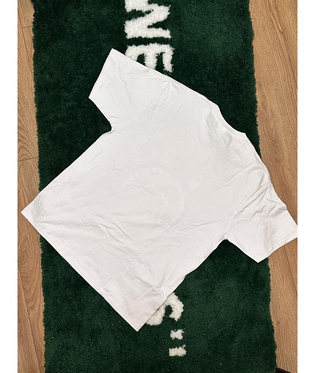 BAPE Белая хлопковая футболка, фото 3