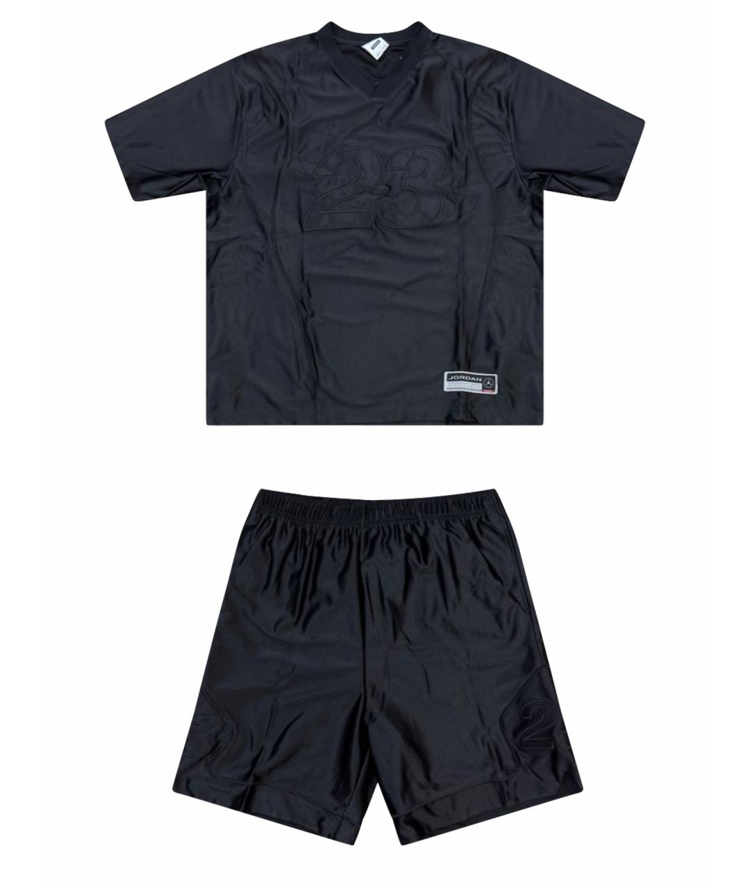 SUPREME Черный синтетический спортивный костюм, фото 1