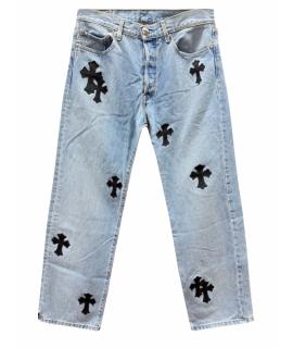 CHROME HEARTS Прямые джинсы