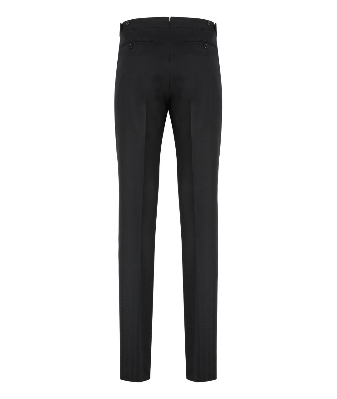 TOM FORD Серые шерстяные повседневные брюки, фото 2