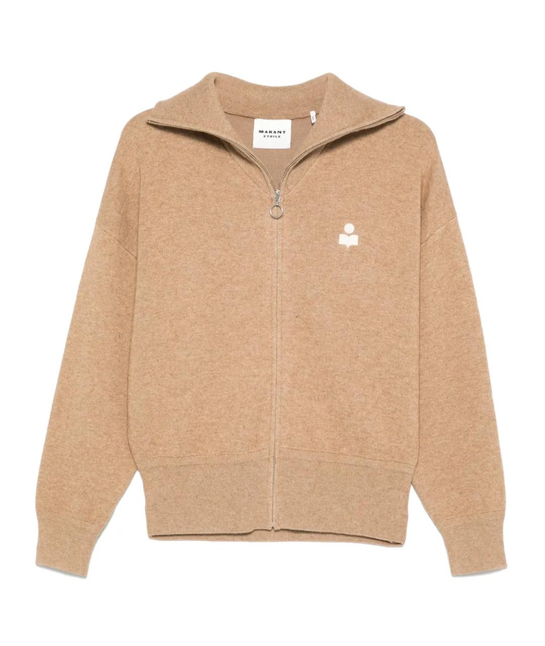ISABEL MARANT Бежевый хлопковый джемпер / свитер, фото 1