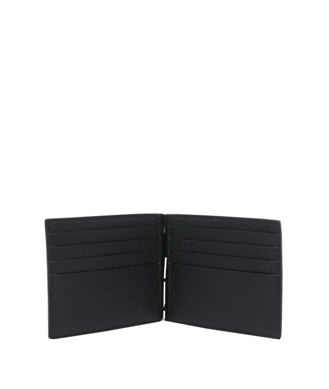 TOM FORD Черный кожаный кошелек, фото 2