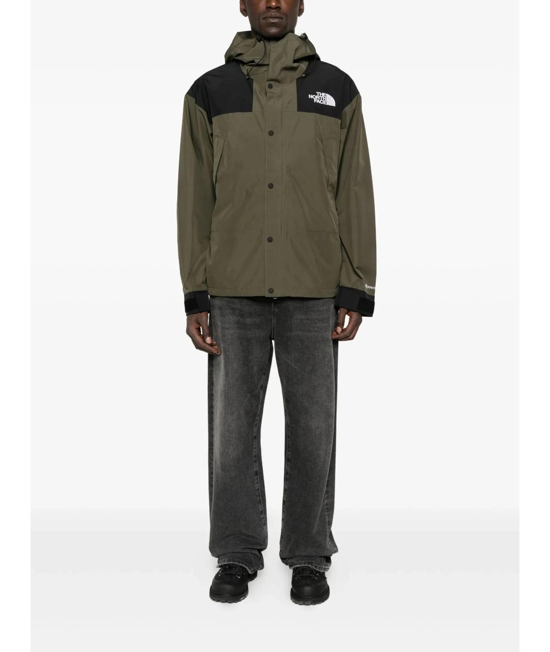 THE NORTH FACE Хаки полиэстеровая куртка, фото 2