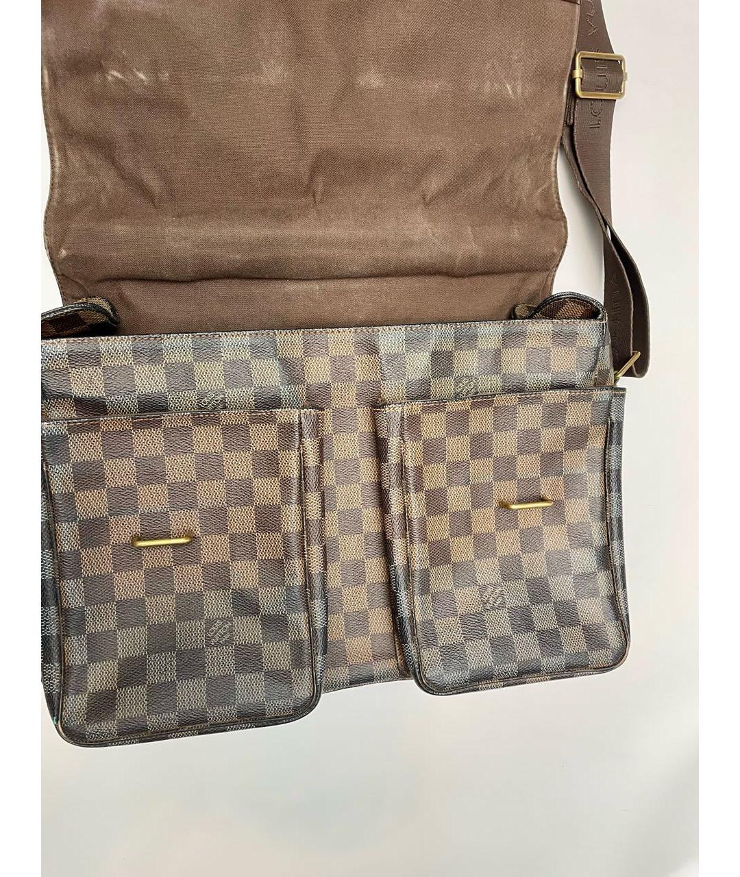 LOUIS VUITTON Коричневый портфель, фото 3