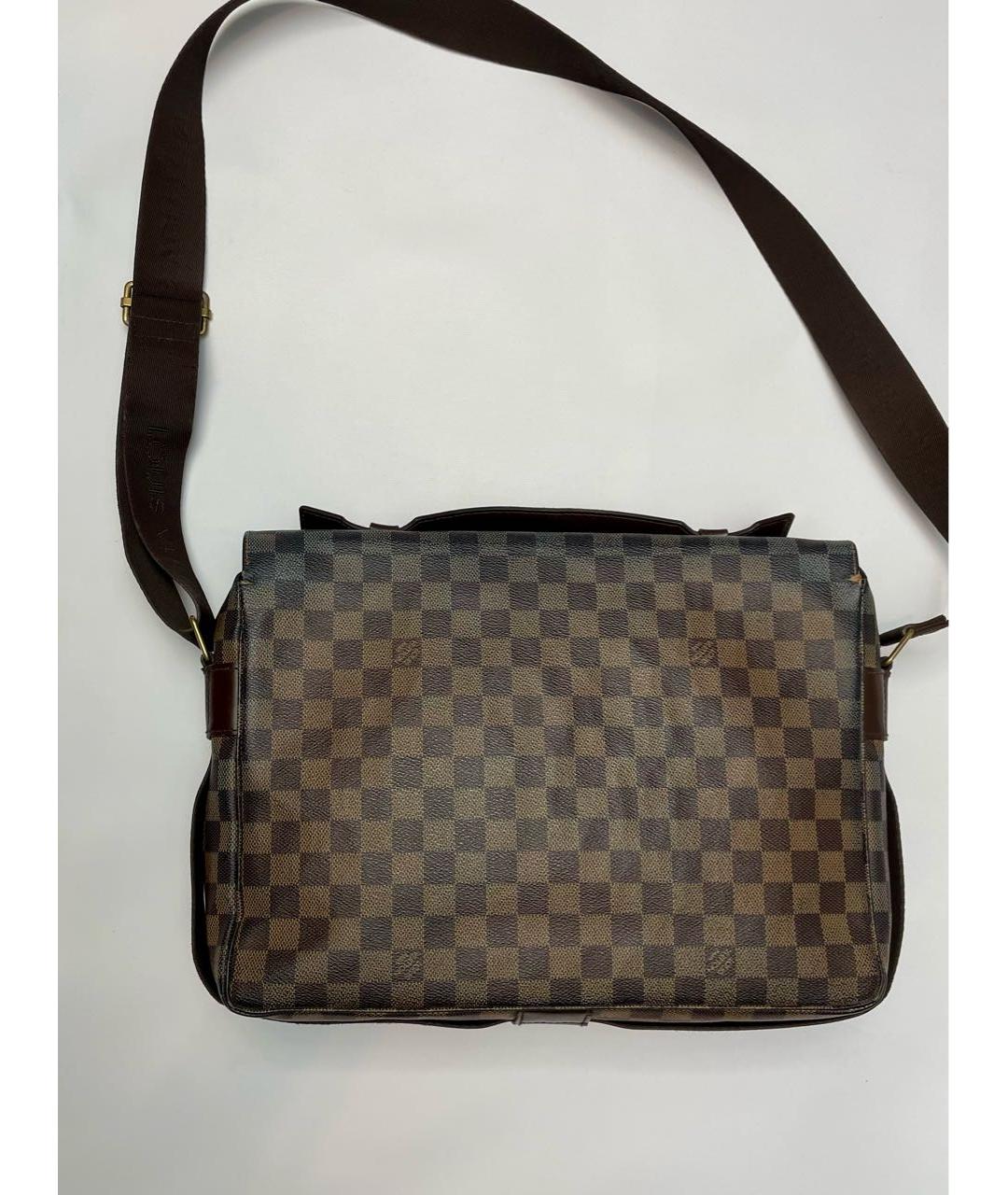 LOUIS VUITTON Коричневый портфель, фото 2