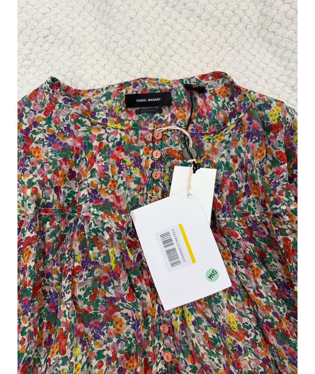 ISABEL MARANT Мульти шелковая блузы, фото 3