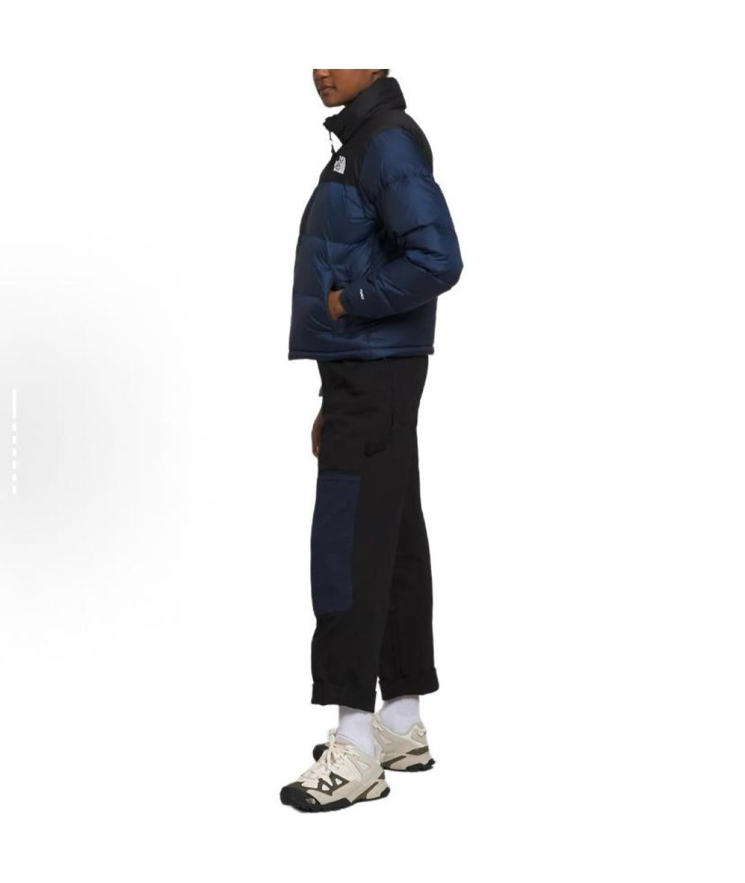 THE NORTH FACE Темно-синий полиэстеровый пуховик, фото 5