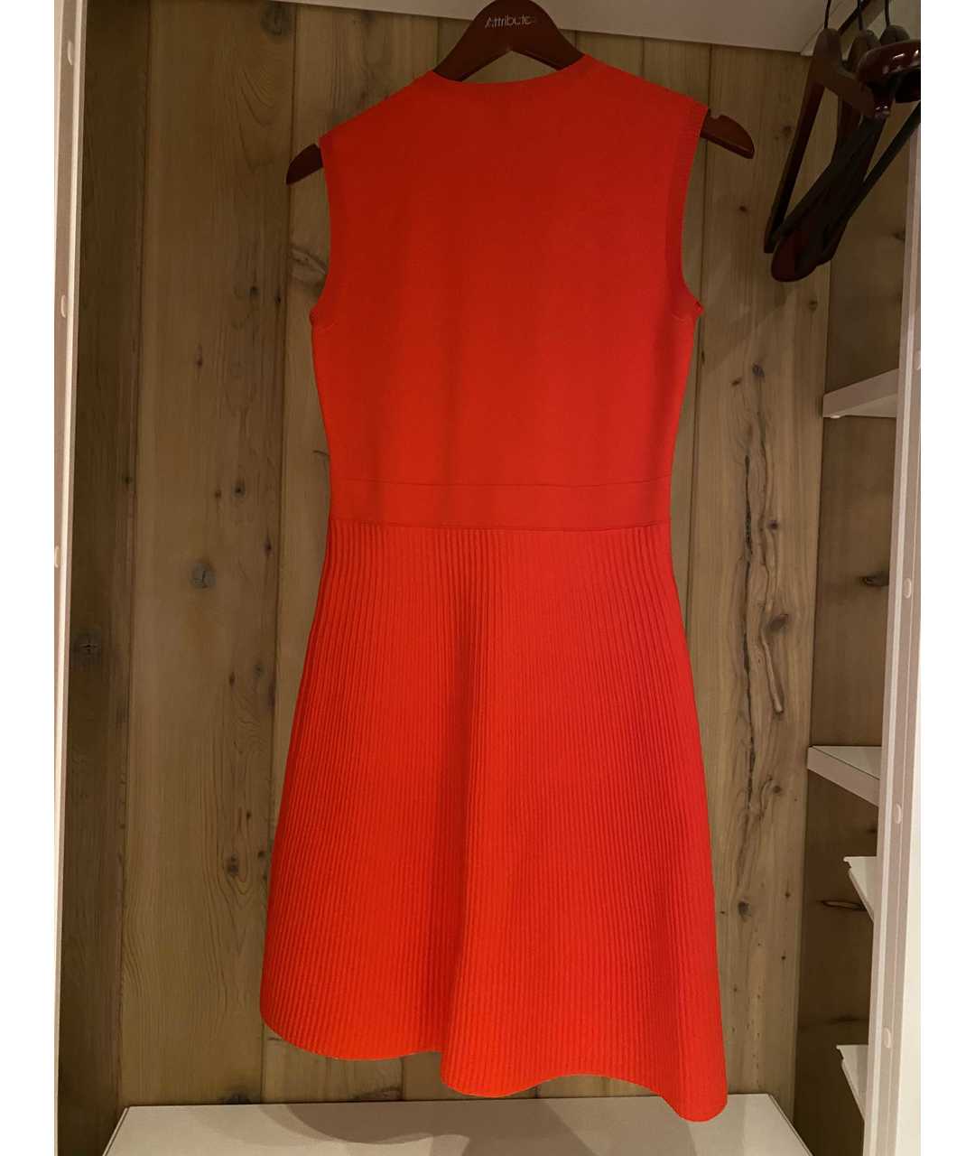 LOUIS VUITTON PRE-OWNED Красное полиамидовое повседневное платье, фото 2