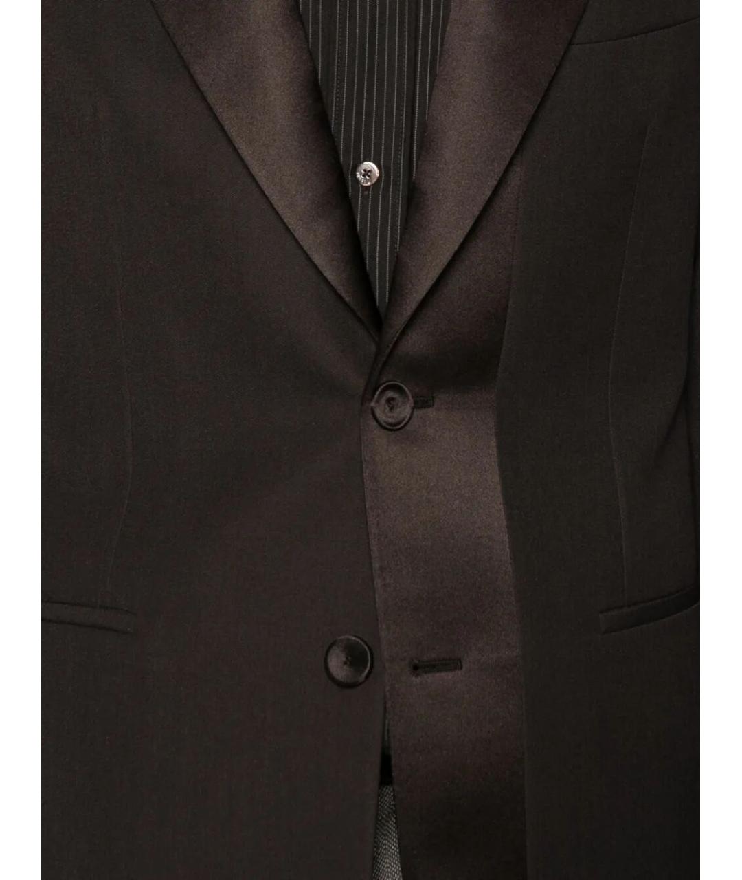 FENDI Коричневый шерстяной пиджак, фото 5