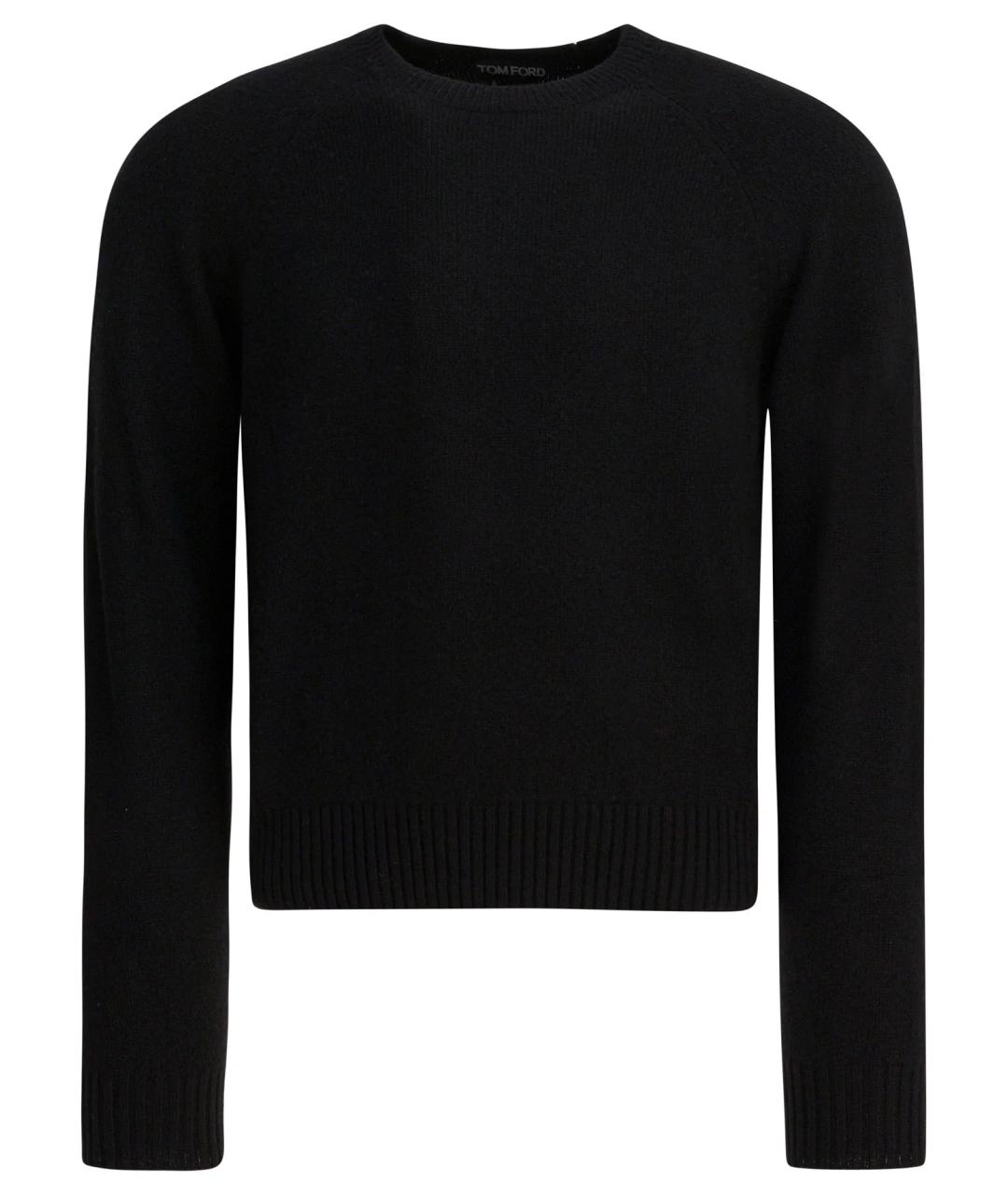 TOM FORD Черный кашемировый джемпер / свитер, фото 1