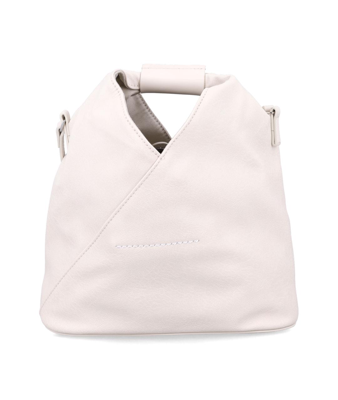 MM6 MAISON MARGIELA Белая сумка через плечо из искусственной кожи, фото 3