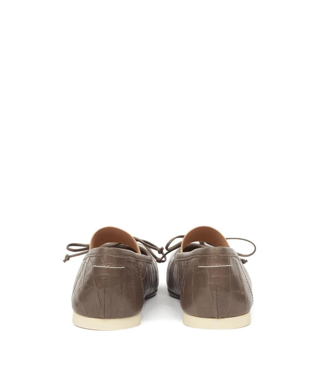 MM6 MAISON MARGIELA Кожаные балетки, фото 3