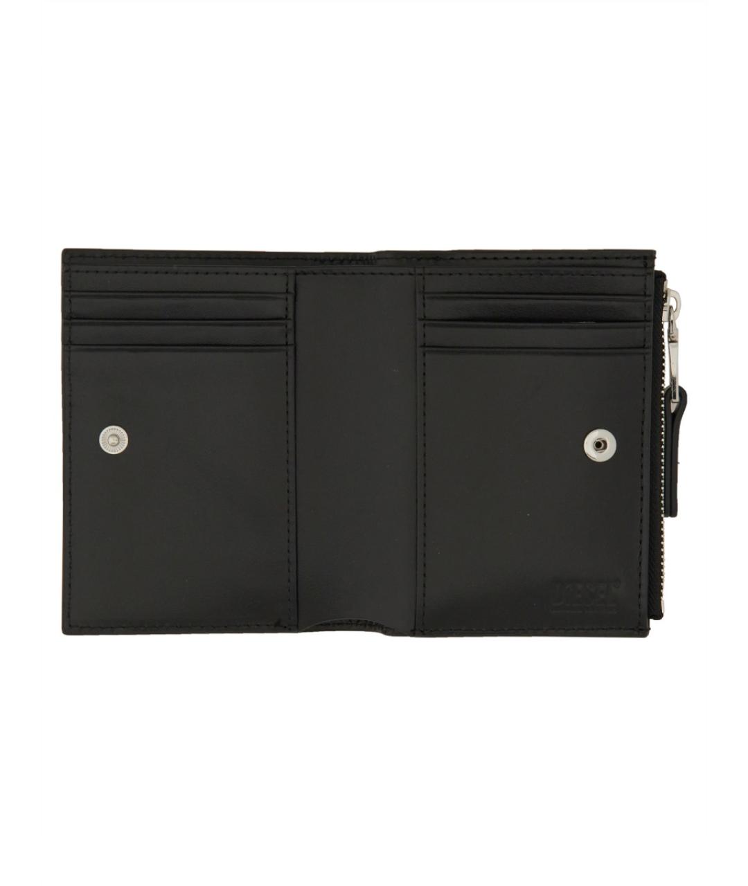 DIESEL Черный кошелек, фото 3