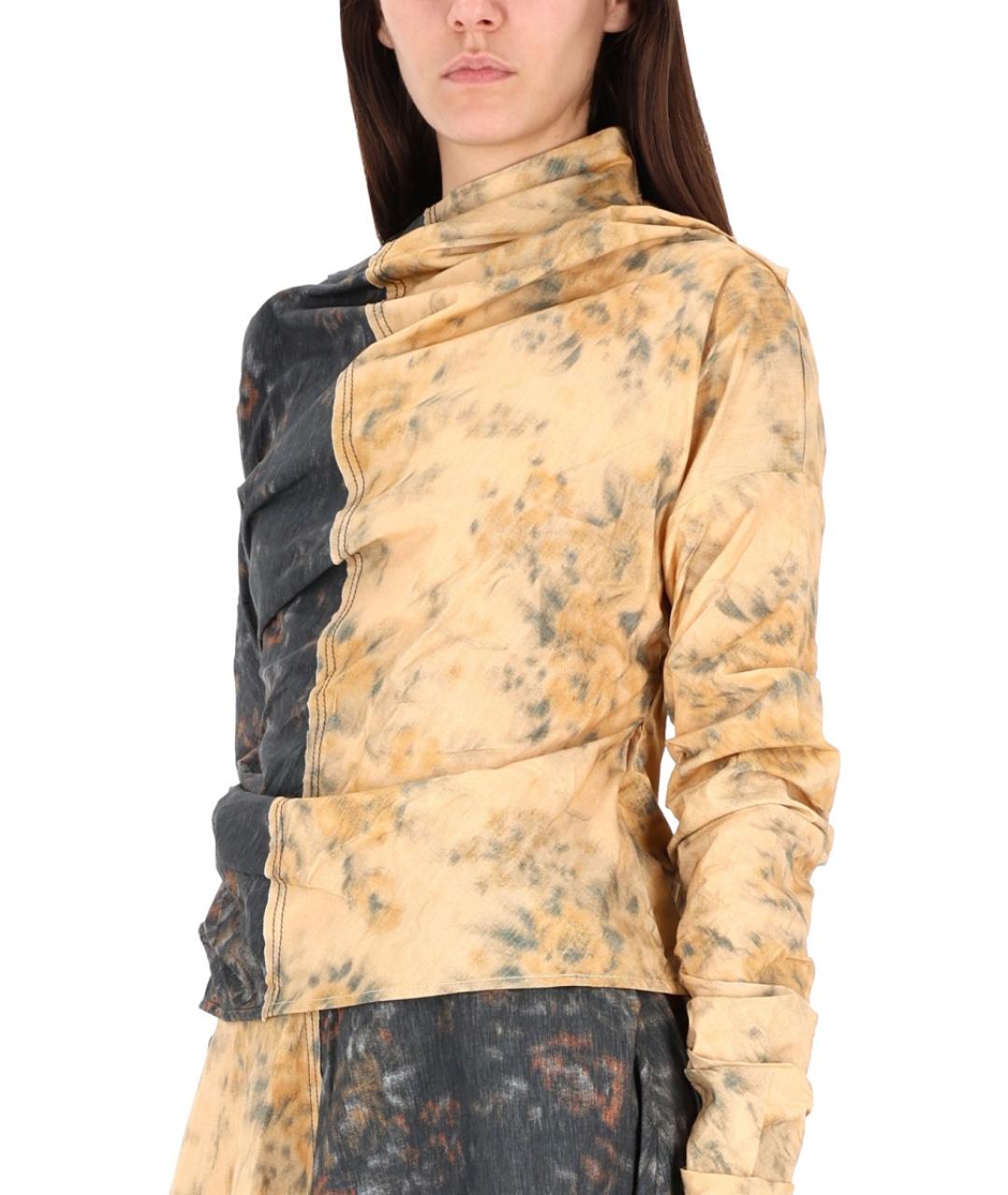 GANNI Мульти хлопковая блузы, фото 5