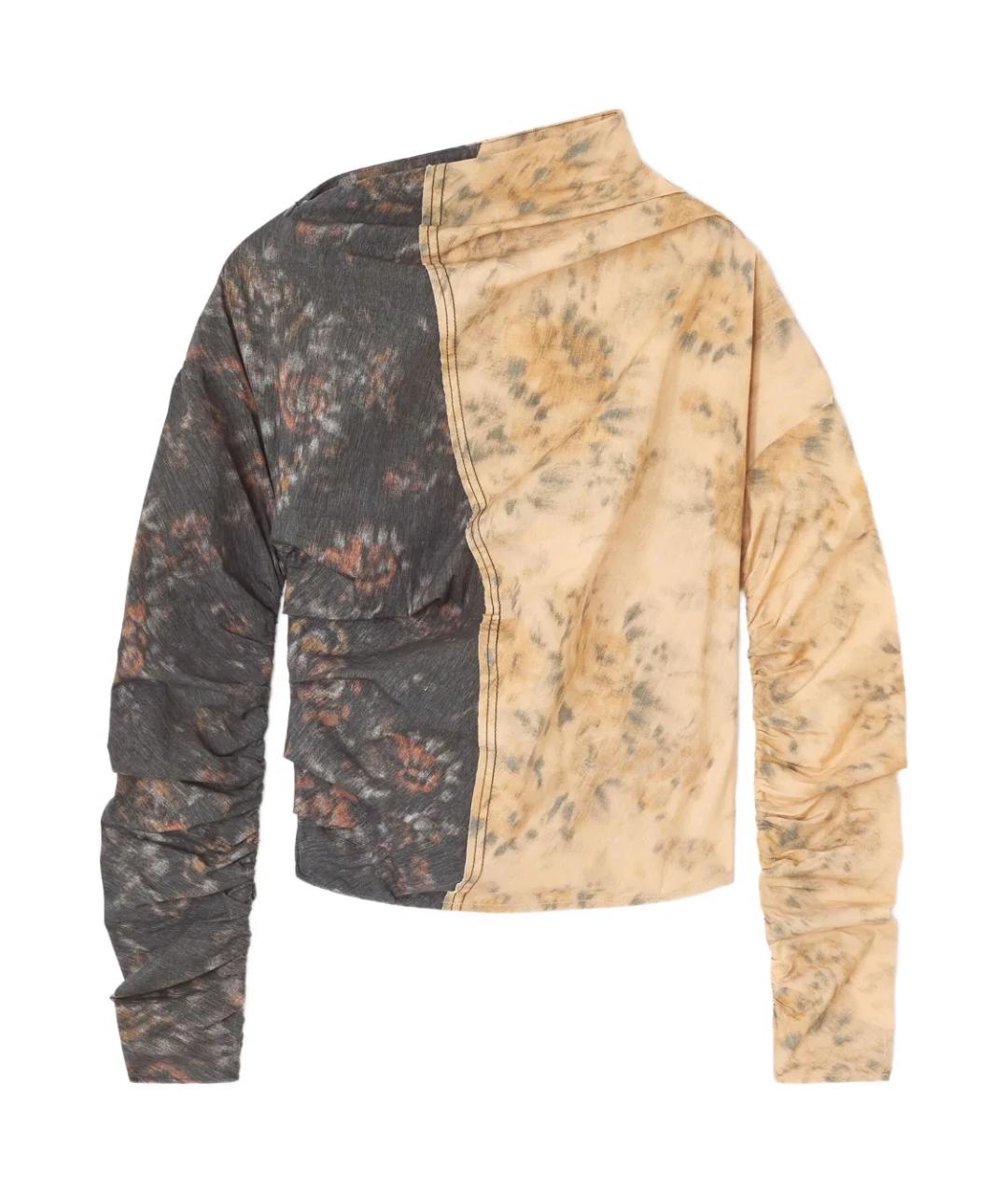 GANNI Мульти хлопковая блузы, фото 1