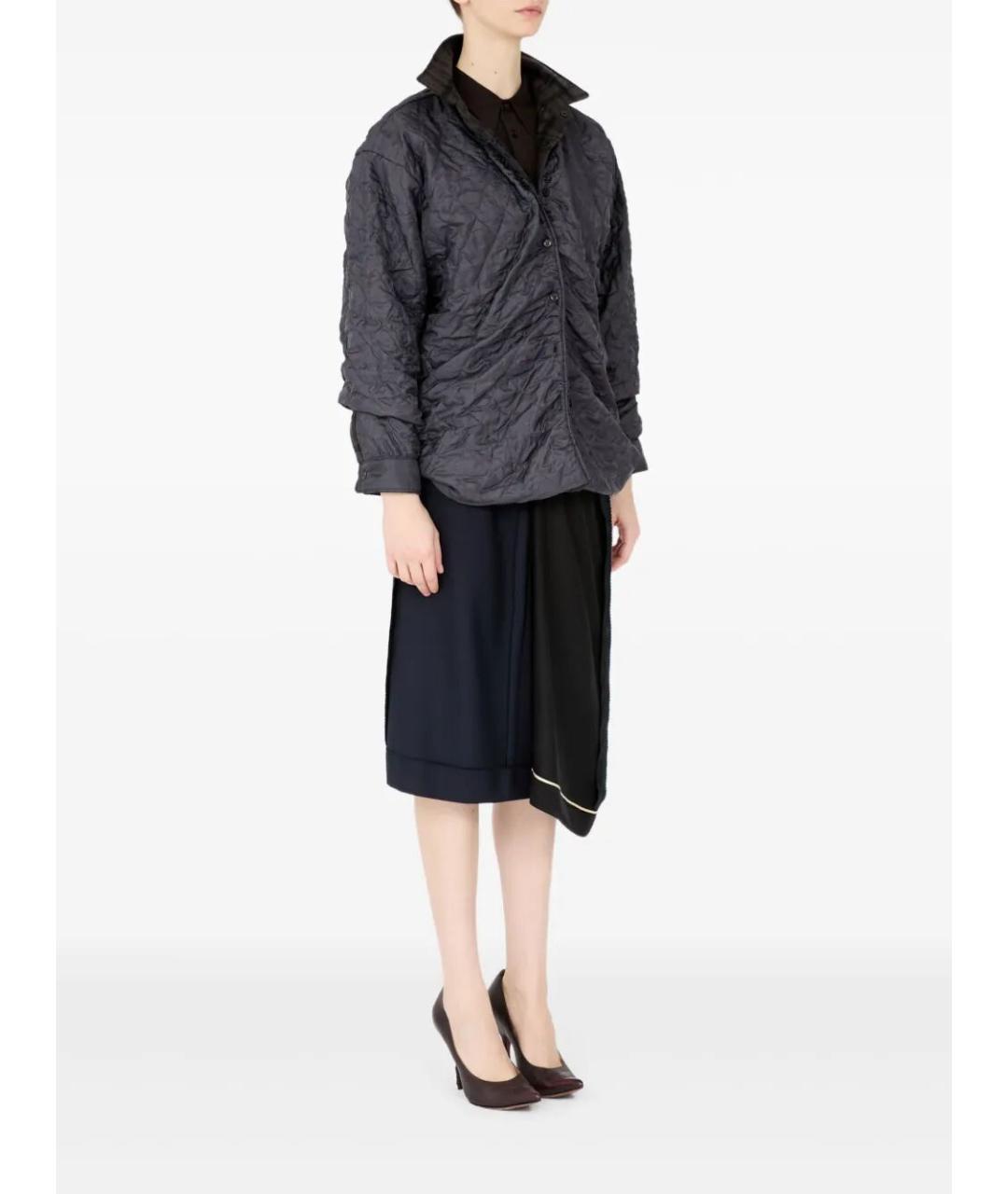MAISON MARGIELA Антрацитовая шерстяная куртка, фото 4