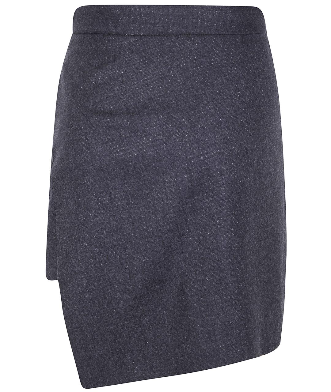 VIVIENNE WESTWOOD Серая юбка мини, фото 3