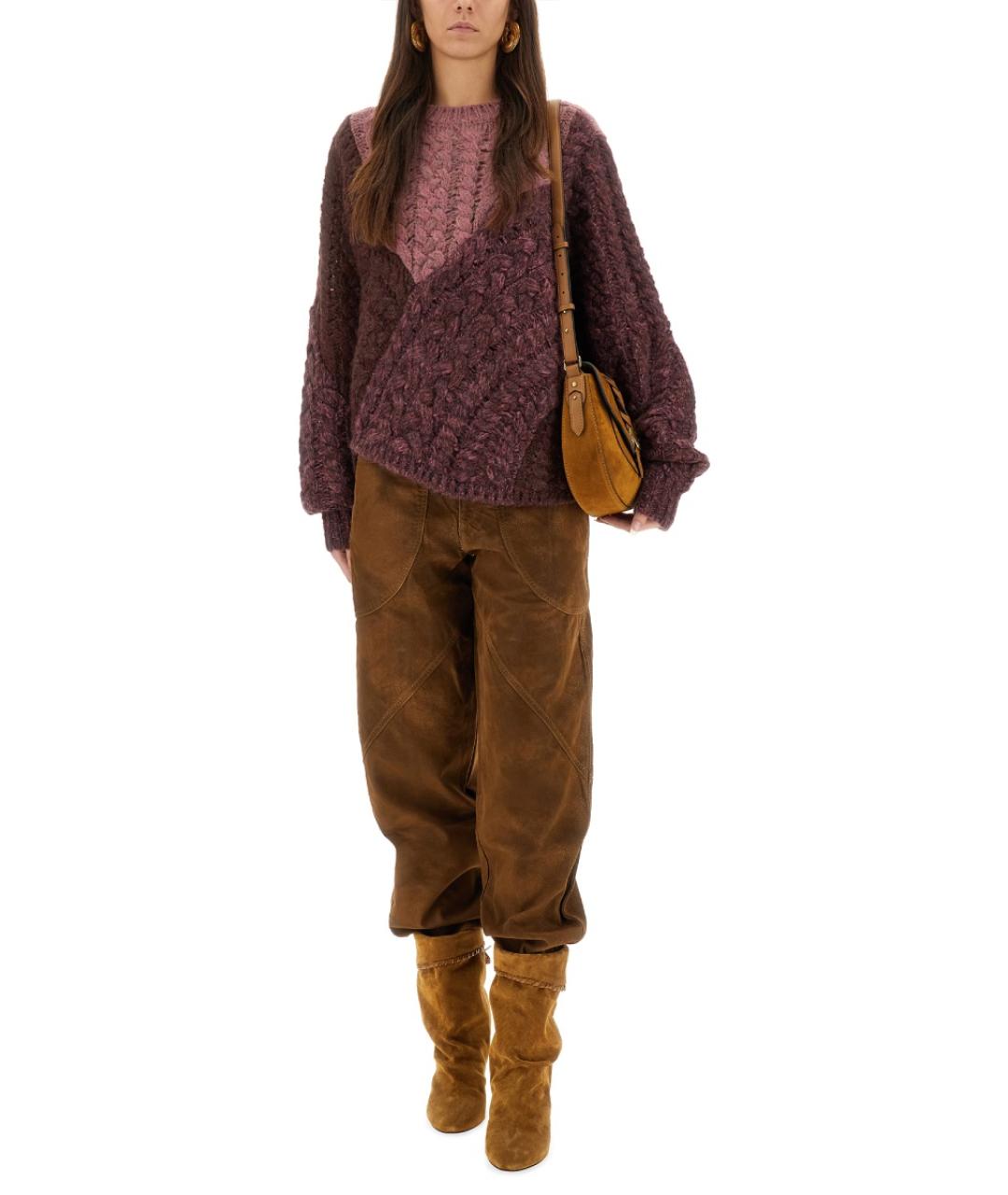 ISABEL MARANT Фиолетовый джемпер / свитер, фото 3