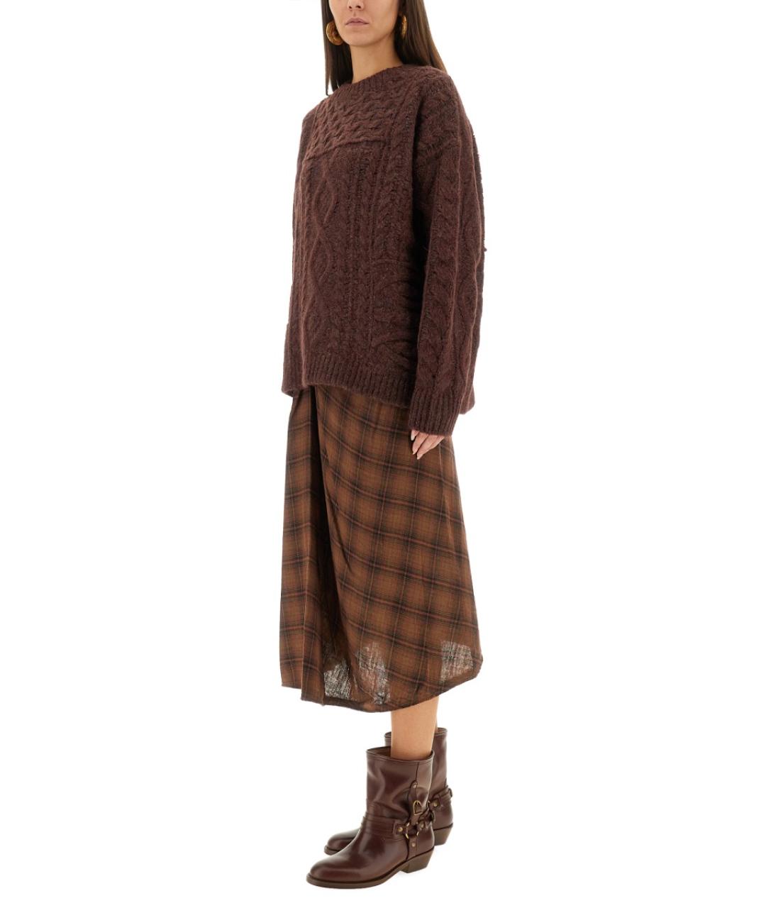 ISABEL MARANT Бордовый джемпер / свитер, фото 2