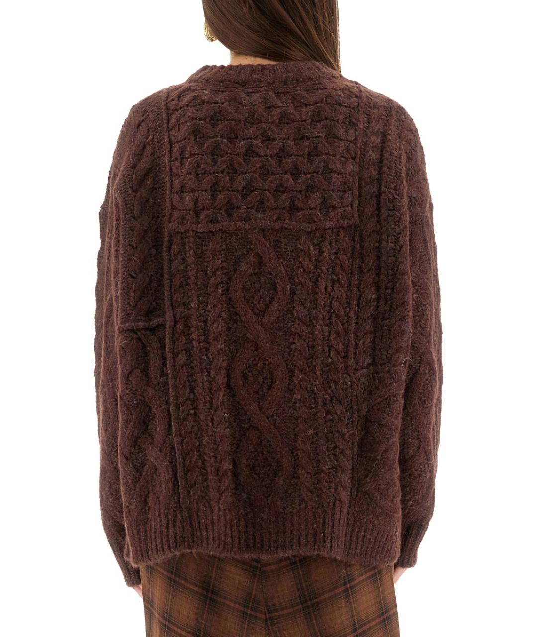 ISABEL MARANT Бордовый джемпер / свитер, фото 3