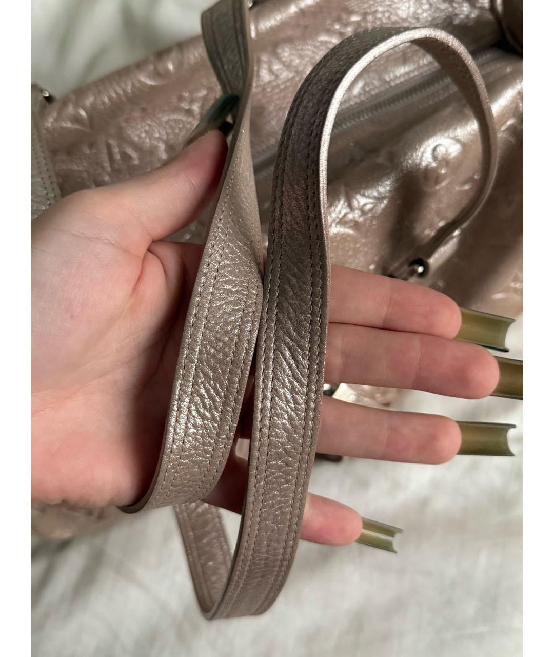 LOUIS VUITTON Розовая сумка с короткими ручками, фото 5