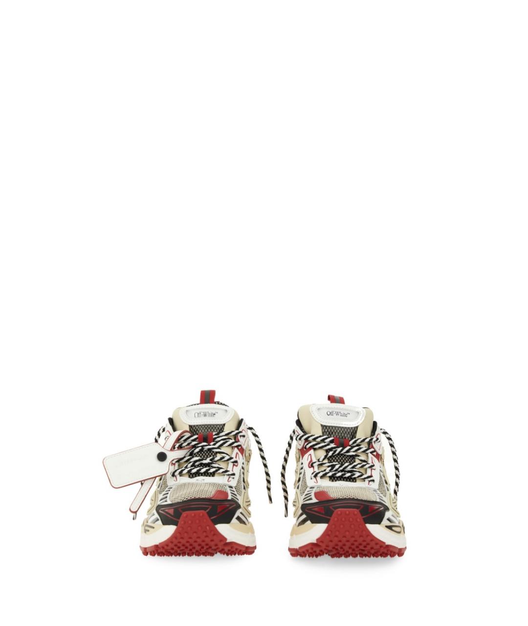 OFF-WHITE Мульти синтетические низкие кроссовки / кеды, фото 4